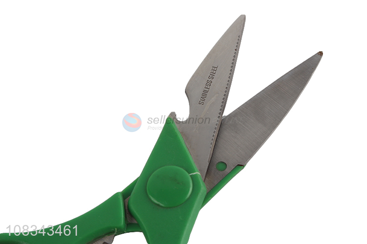 Hot selling green hand tools garden scissors for daily use