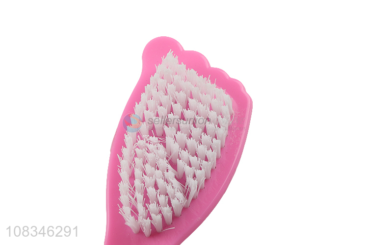 High quality plastic manicure brush nail cleaning brush