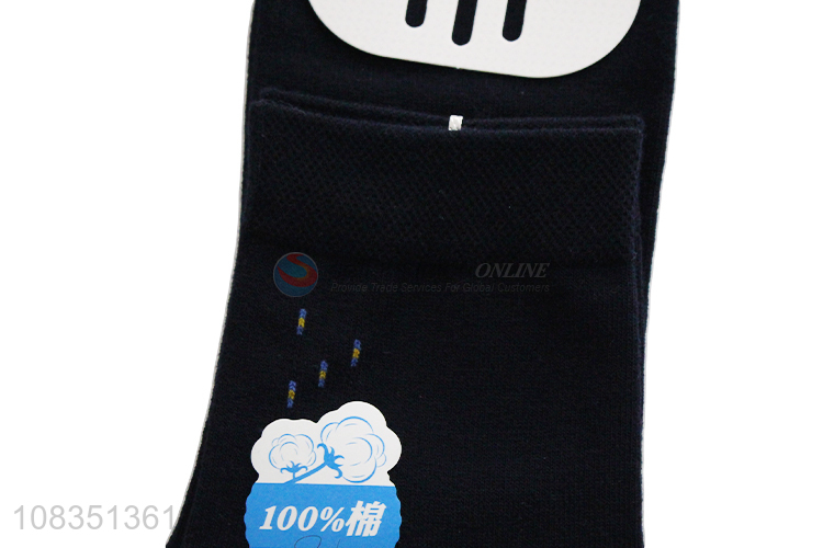 Hot selling breathable cotton crew socks winter socks for men
