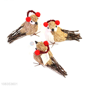 China imports bird statues bird grass figurine for home decoration