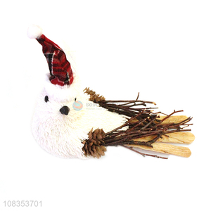 Best selling bird figurines animal crafts Christmas decorations