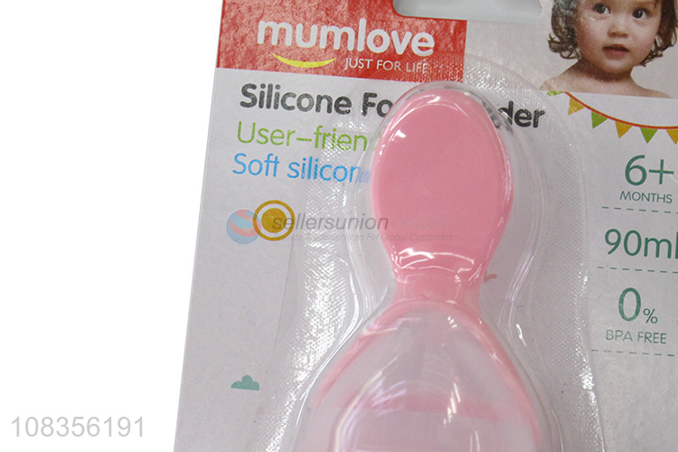 Hot products baby feeder baby feeding bottle with spoon