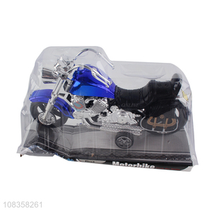 Factory supply cool boys kids inertia motorcycle model toys