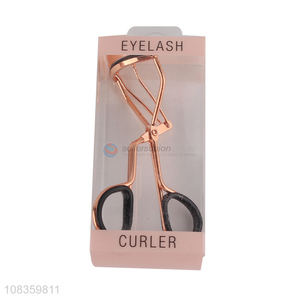 Hot products durable carbon steel eyelash curler with comfort grips