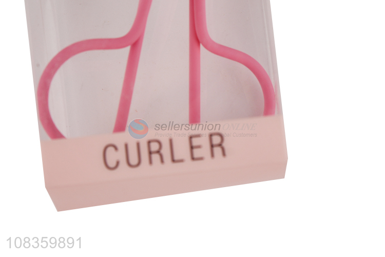 High quality rose gold eyelash curler durable carbon steel lash curler