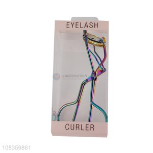 Hot selling colorful carbon steel eyelash curler eyelash tools for women