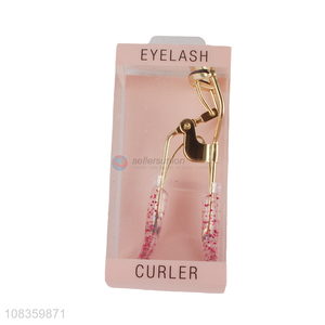 Wholesale carbon steel lash curling tools eyelash curler for eye makeup