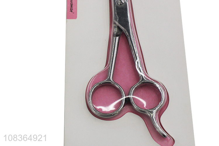 High quality sharp stainless steel hair cutting scissors tooth scissors