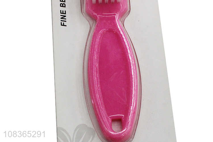 High quality nail tools nail  scrubbing brush with plastic handle