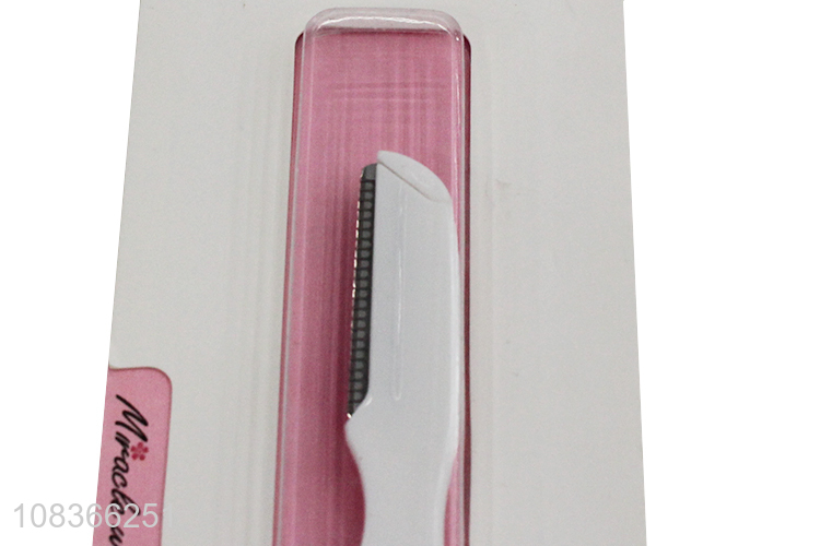 Factory wholesale stainless steel folding eyebrow trimmer