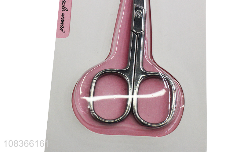 High quality simple small makeup scissors for girls beauty