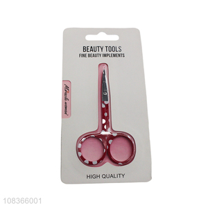 Hot products mini beauty scissors safety stainless steel scissors