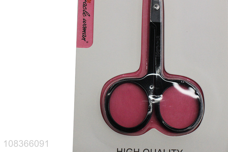 Factory price beauty scissors stainless steel makeup scissors