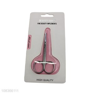 Good quality senior nose scissors stainless steel beauty tools
