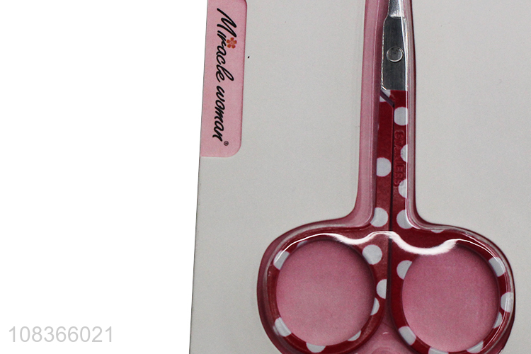 High quality fashion makeup scissors ladies beauty implement