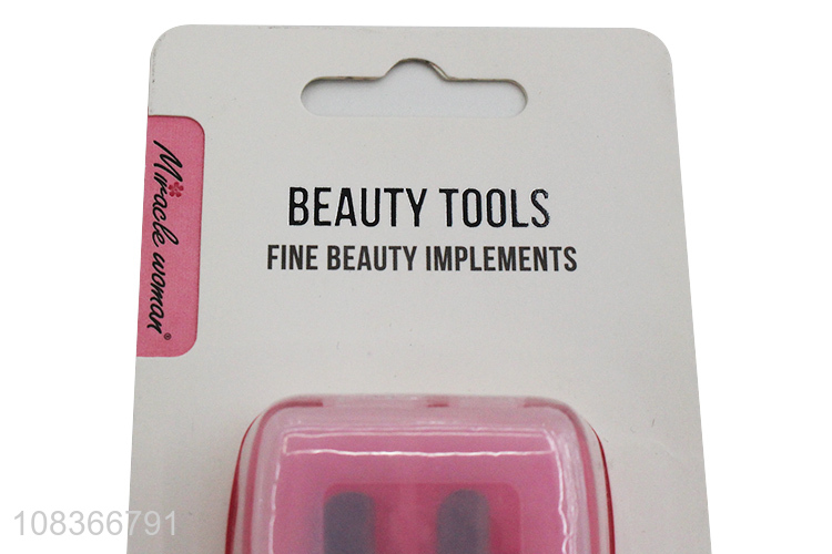 Hot sale double-hole eyebrow pencil sharpener portable beauty tools