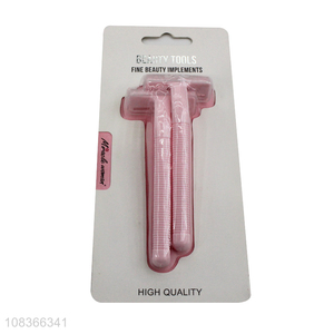 Yiwu direct sale portable razor ladies hair removal knife