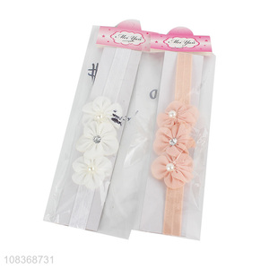 Good quality creative lace headband hair accessories for girls