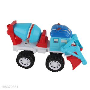 Wholesale sliding engineering vehicle truck model toy plastic toy vehcle