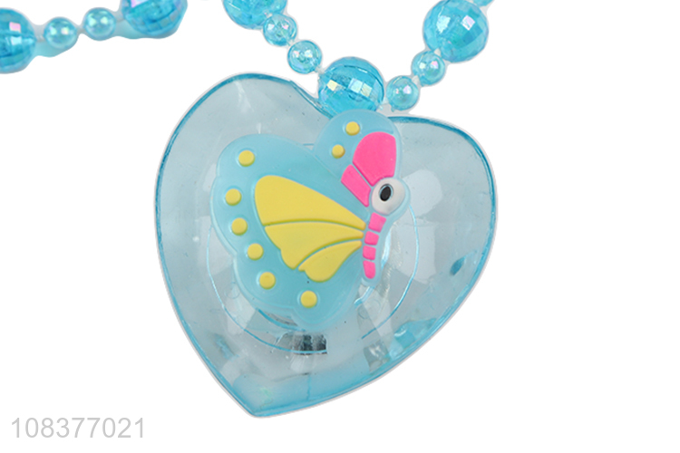 New arrival kids toy led necklace glowing necklace