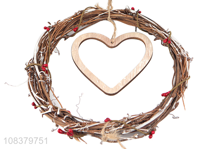 Wholesale price creative wreath pendant for christmas