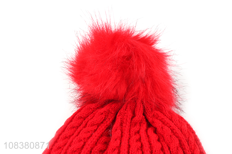 Fashion Infant Earmuffs Hat Winter Hat Knitted Hat