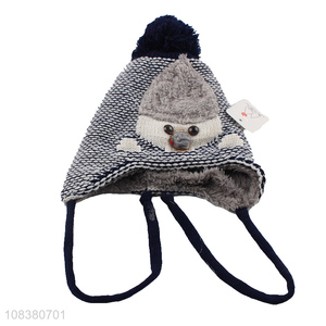 Personalized Design Kids Earmuffs Hat Baby Winter Hat