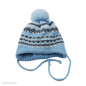 Good Quality Kids Comfortable Winter Hat Baby Knitted Hat