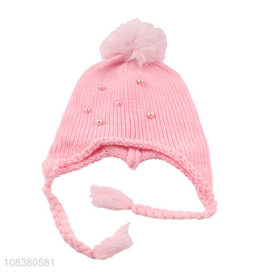 Fashion Style Kids Knitted Hat Winter Warm Earmuffs Hat