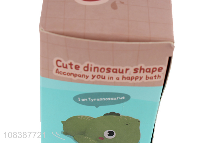 Hot products cute dinosaur shape water toys bath toys