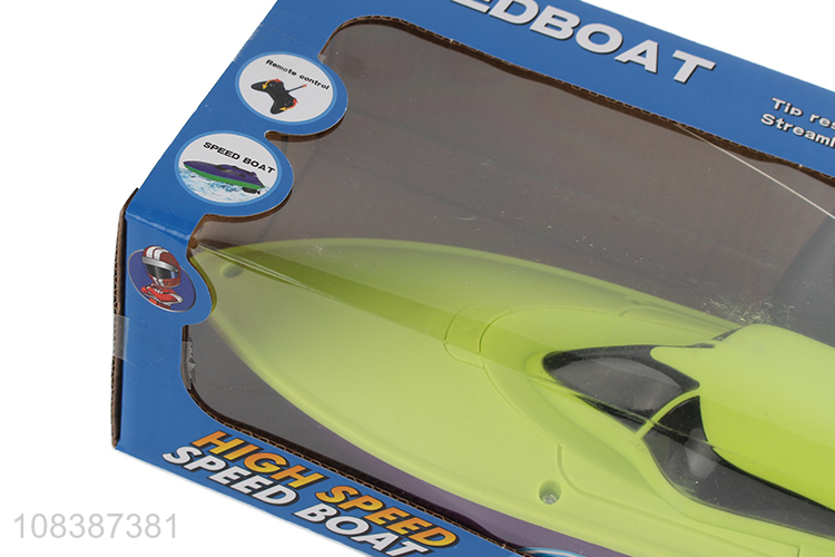 New style children high speed remote control boat toys