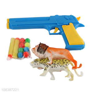 Best selling safe plastic soft bullet gun toys for children