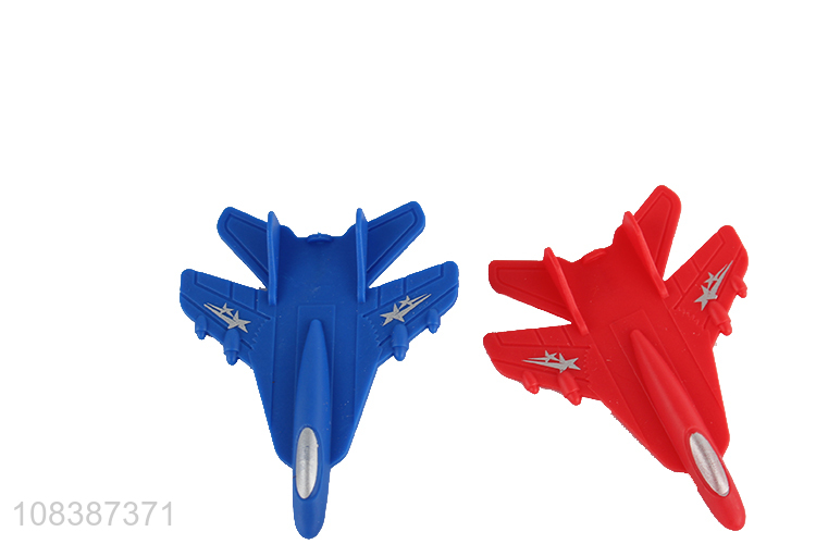 Top quality plastic plane gun toys shooting games for sale
