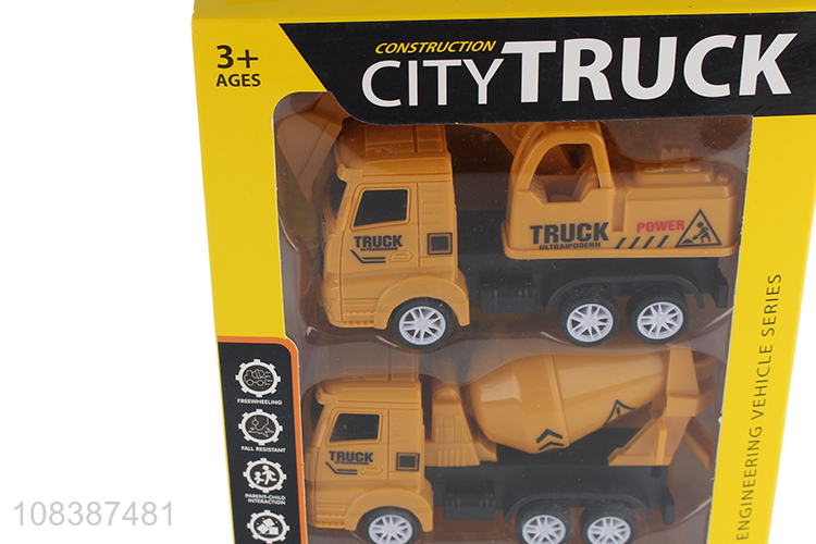 Wholesale from china 3pieces plastic freewheeling vehicle toys