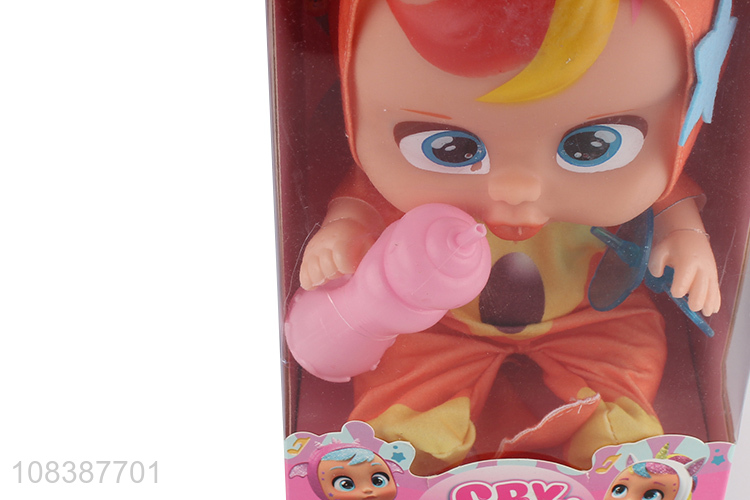 Latest products creative lovely function baby doll toys with sound