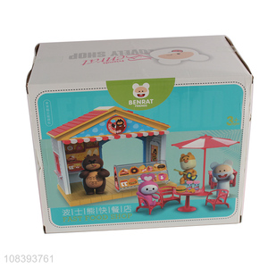 China products children ice cream shop toys pretend play toys