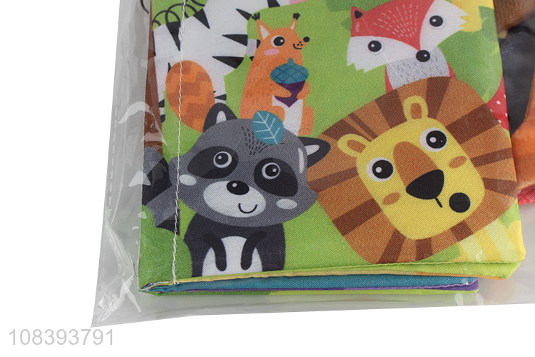 Top products children teaching toys animal cloth books