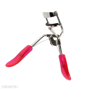 Hot selling women makeup eyelash tools metal eyelash curlers