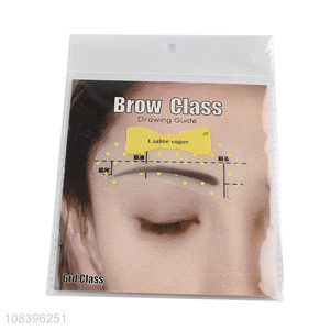 Wholesale eyebrow eyebrow stencils makeup tools for beginner