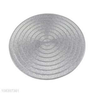 Hot product round plastic <em>placemat</em> non-slip dining table mat