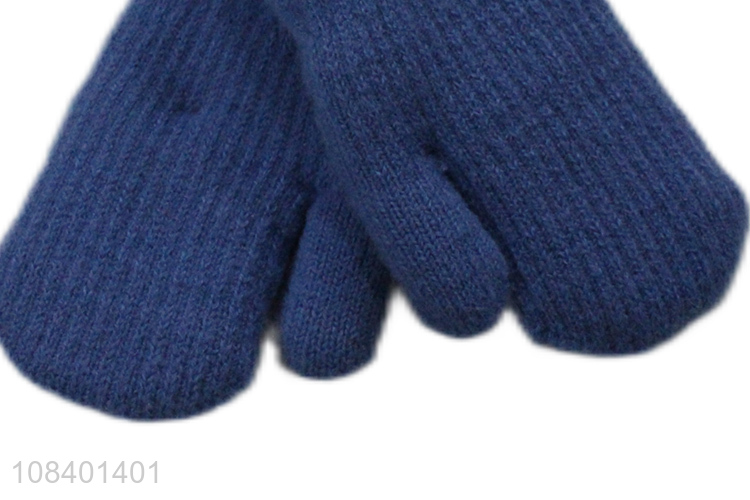 Top products blue kids children winter gloves for sale