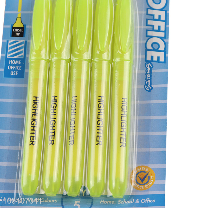 Latest products 5pieces home office use fluorescent markings