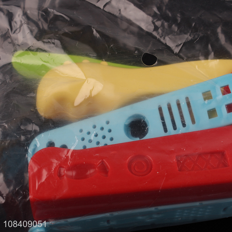 Top selling plastic funny plasticine play dough tools