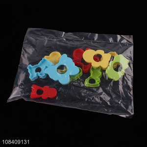 Factory price plastic animal shape 10pieces plasticine tools set