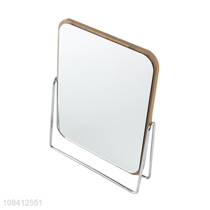 Factory supply rectangle standing vanity single-sided makeup mirror