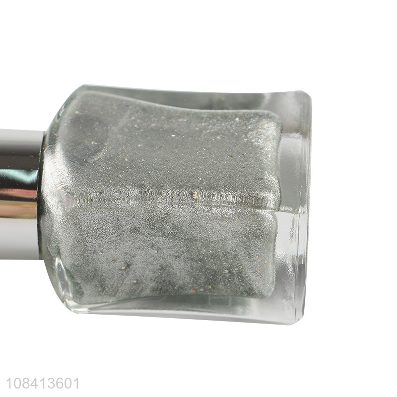 Hot selling silver long lasting nail decoration nail polish