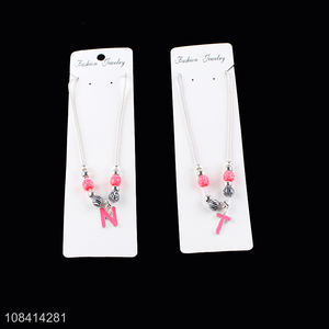 Yiwu supplier cute fashion necklace girls jewelry for sale