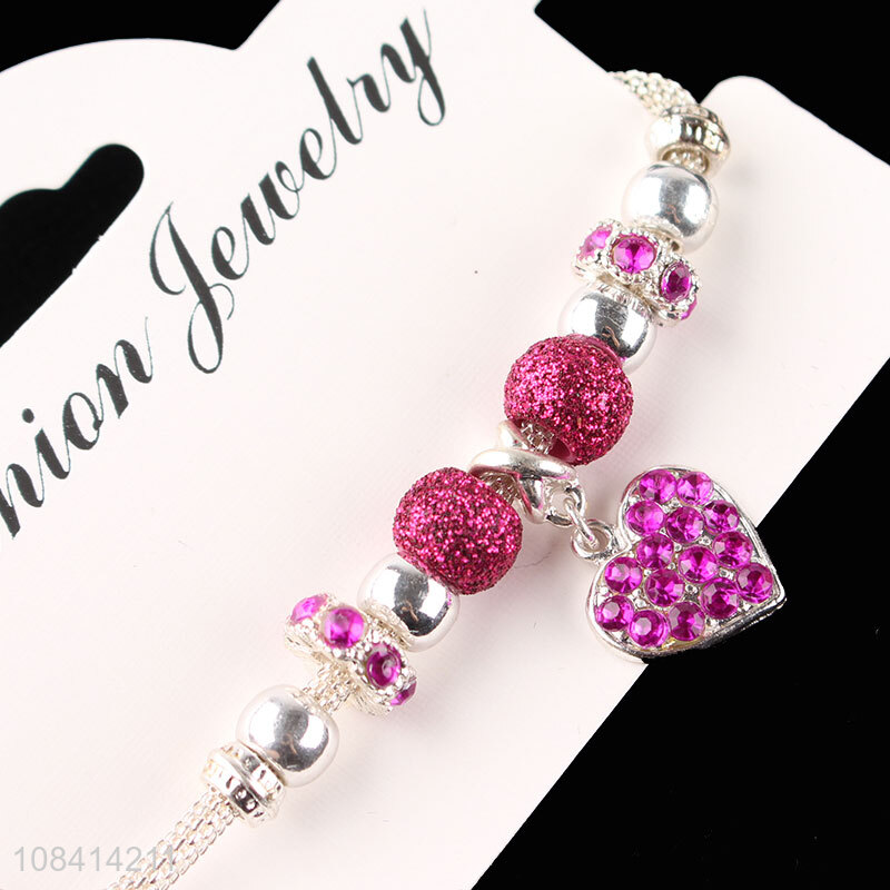China supplier girls decorative bracelet fashion jewelry