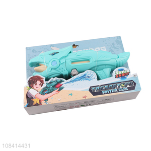 Yiwu wholesale dinosaur shape kids summer water gun toys