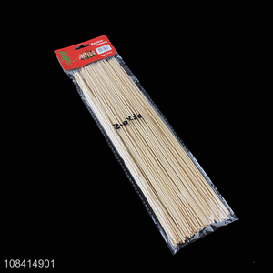 Wholesale 50 pieces eco-friendly bamboo bbq skewers roasting bamboo sticks